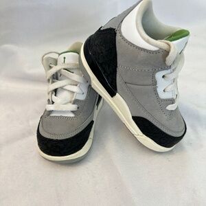 Nike Air Jordan 3 Retro TD 'Chlorophy ll Toddler 5C Nike Air Jordan